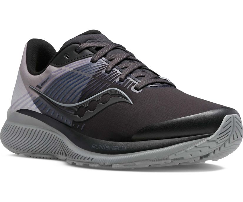 Női Saucony Guide 14 Runshield Futócipő Fekete Szürke | HU 187YXF